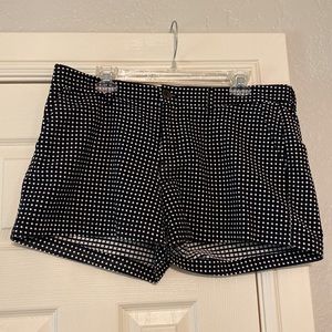 Old Navy Black and White Polka Dot Shorts
